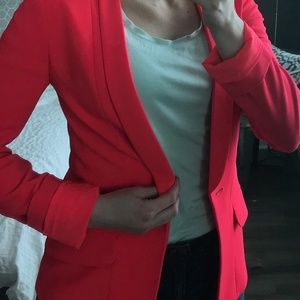 Express One-Button Blazer